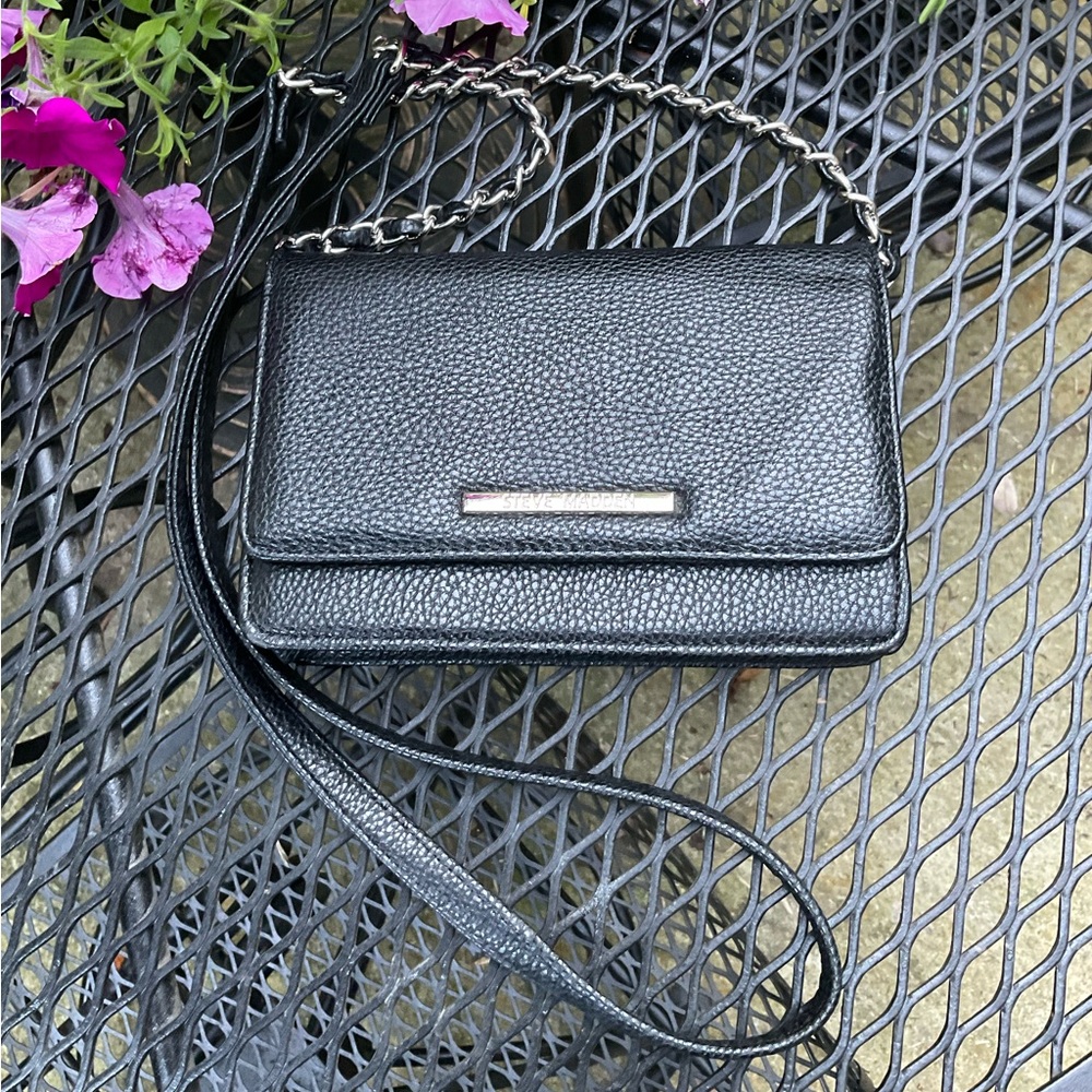 Sharp Steve Madden Multi Pocket Silver Hardware &… - image 2